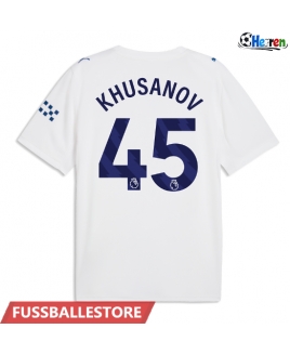 Günstige Manchester City Abdukodir Khusanov #45 3rd trikot 2026-27 Kurzarm